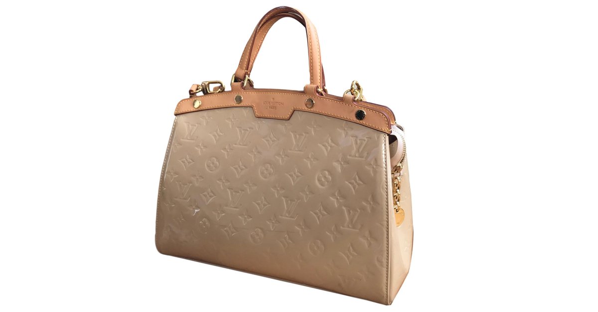 Louis Vuitton MURIA Beige Leather ref.728189 - Joli Closet