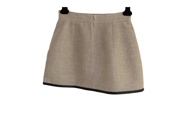 Celine Vintage linen skirt セリーヌ スカート リネン 中古・古着通販】CELINE (セリーヌ) オールド金釦セットアップ