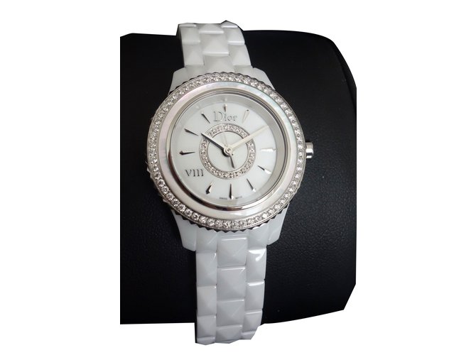 Dior viii watch White Ceramic Joli Closet
