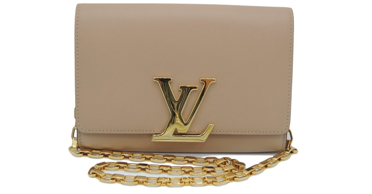 Louis Vuitton Luggage tag large size hot stamping Calgary horse Beige  Leather ref.355552 - Joli Closet