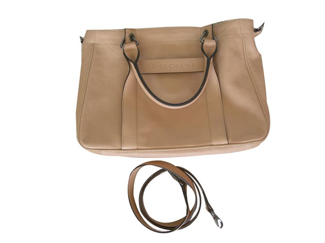 Longchamp Handbags Flesh Leather Joli Closet