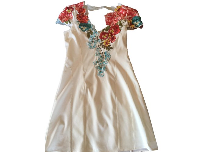 designer embroidered dress Habesha Kemis Inspired Embroidered Dress with Intricate Gold Design XL