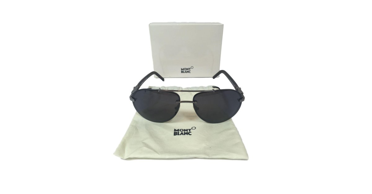 Sunglasses Montblanc Established MB0126S-001 MB0126S Man | Free Shipping  Shop Online