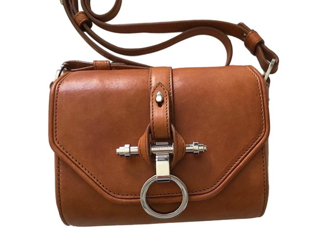 Givenchy Obsedia Coney Flap Bag Cognac Lambskin Joli