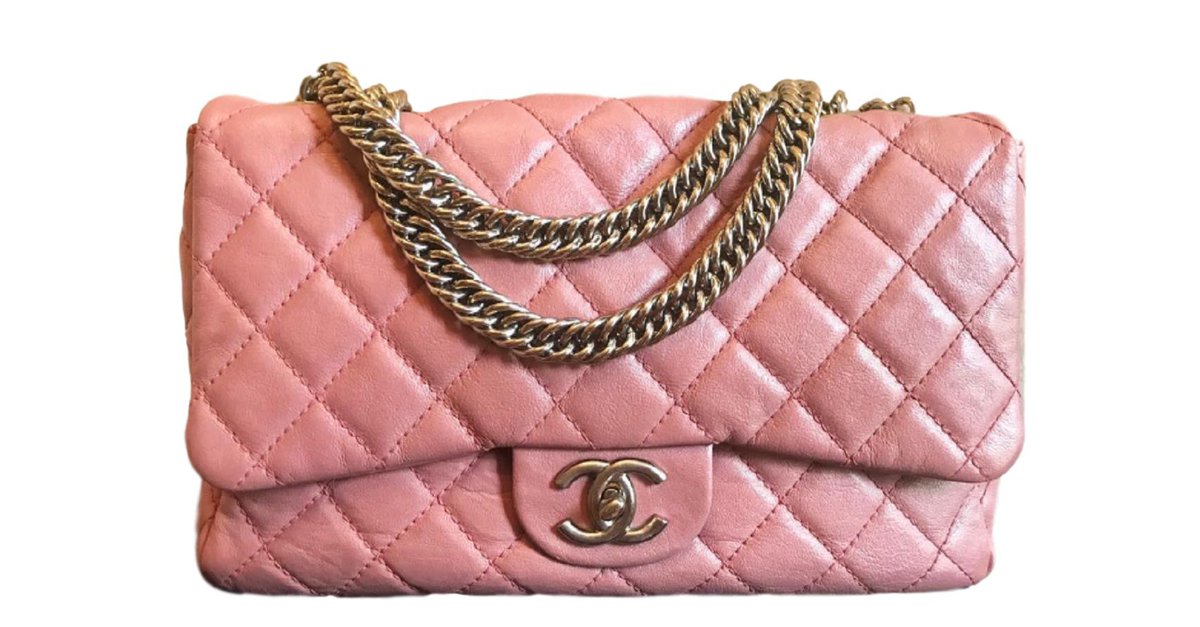 Chanel Cruise Medium Flap Bag Pink