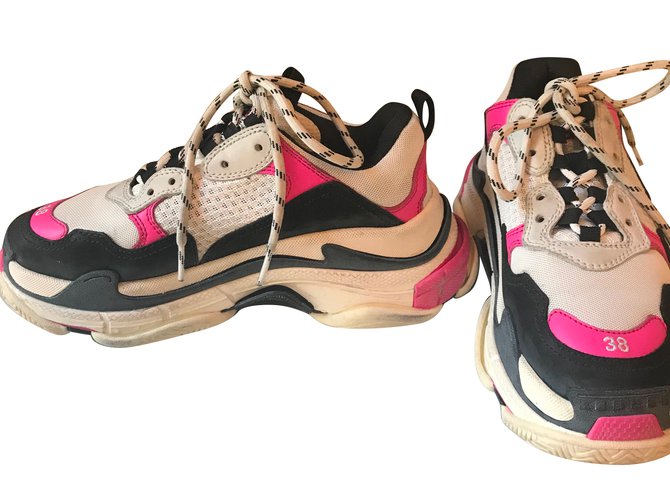 balenciaga shoes mens pink