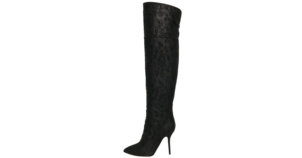 Dolce \u0026 Gabbana Thigh-high boots Boots 