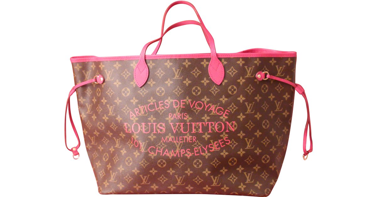 Néonoé Louis Vuitton Ultra Limited Pink Monogram Crafty NeoNoe Leather  ref.408445 - Joli Closet