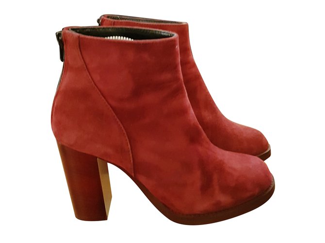 bottines minelli daim