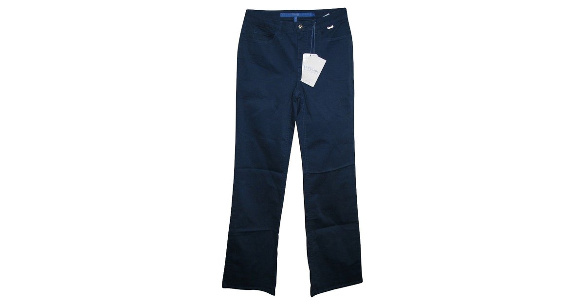 Escada Jeans Blue Cotton Elastane ref.89703 - Joli Closet