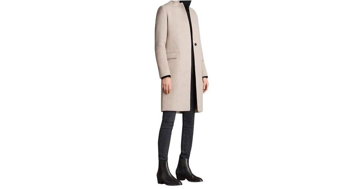 Allsaints shop evelyn coat