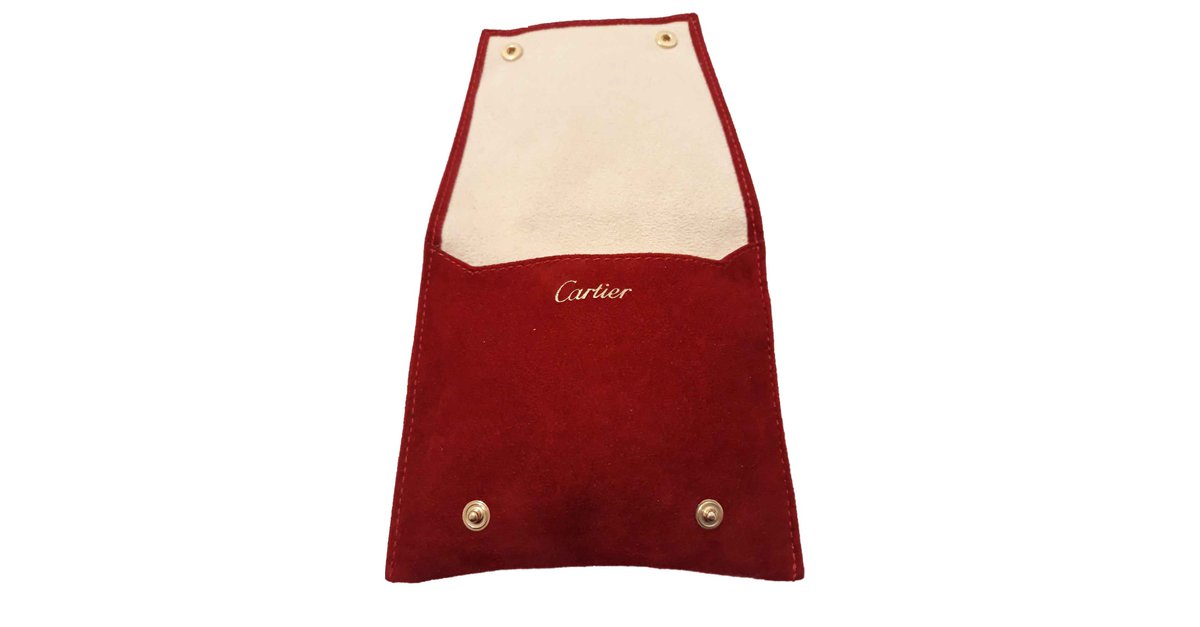 Cartier watch travel outlet pouch