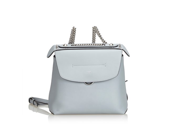 fendi back to school mini backpack blue Bag magnetic button clasp and drawstring closure Tommy hilfiger school backpack -