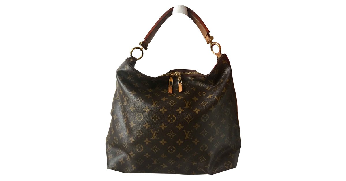 Louis Vuitton, Bags, Louis Vuitton Sully Mm Monogram Canvas Leather