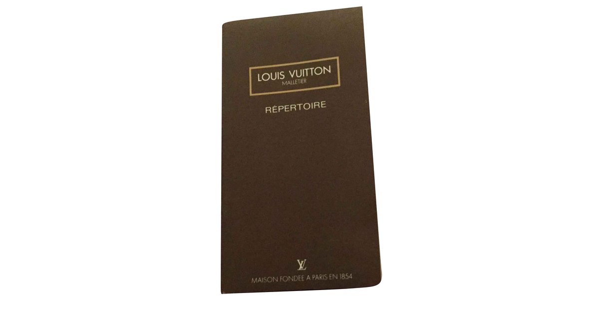 Louis Vuitton Damier Graphite Desk Agenda Cover Bureau Diary