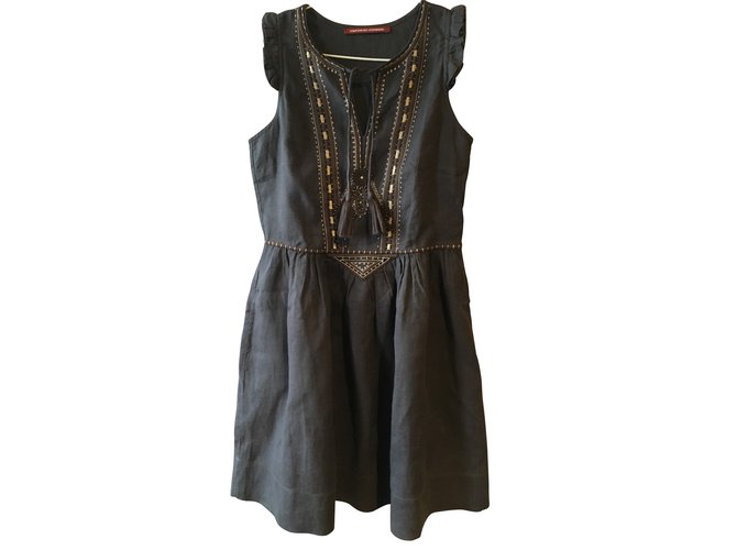 Comptoir Des Cotonniers Robes Lin Bleu ref.105097 - Joli Closet