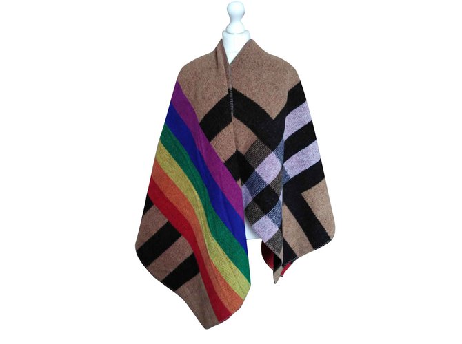 burberry rainbow shawl