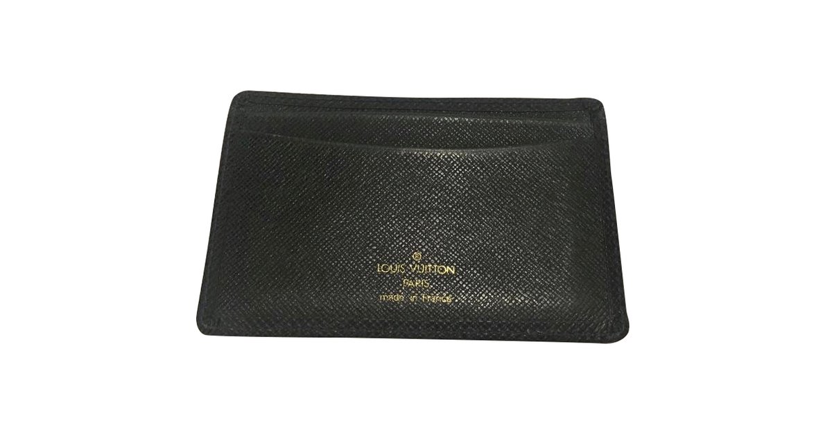 Enveloppe Carte De Visite Taiga Leather - Wallets and Small