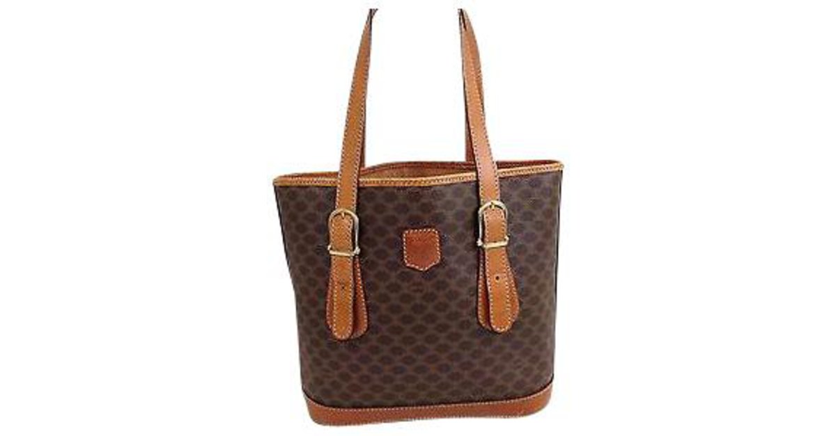 Céline Celine Macadam Brown Cloth ref.977965 - Joli Closet