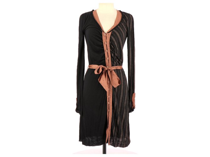 One step Robe Polyester Noir ref.114721 - Joli Closet
