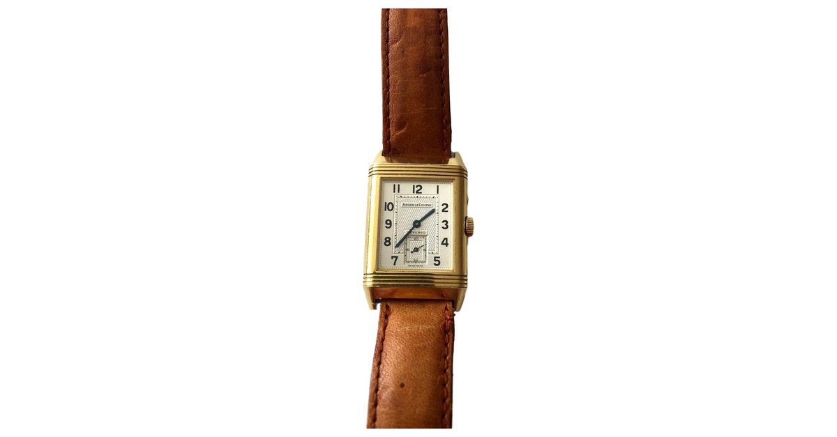 Jaeger Lecoultre Reverso Duo Collection Golden Gold ref.119676