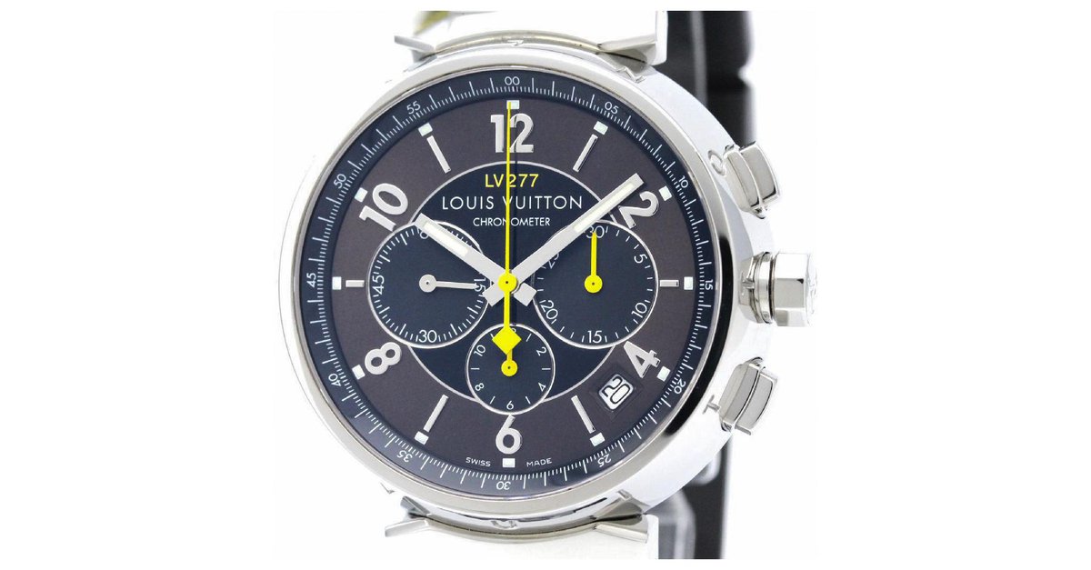 Louis Vuitton Tambour LV 277 Automatic Chronograph Watch El Primero 400