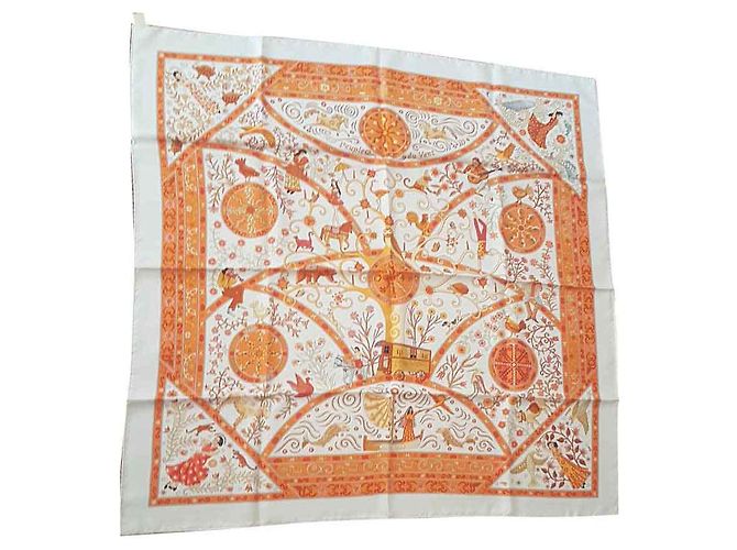Carré Hermès 100% Soie - Collection Artistes, Motif Baobab Par Ardmore - Neuf Avec étiquettes
