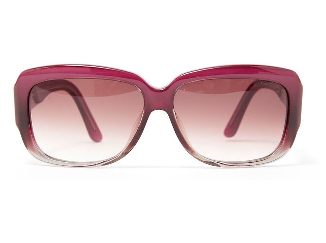Yves Saint Laurent PURPLE SHADE Grey Plastic ref.127985  display picture 2