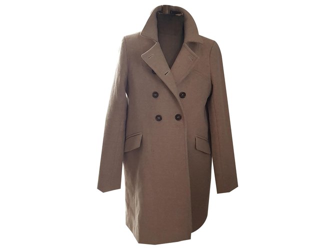 Manteau Pablo Camel Pablo De Gerard Darel Manteaux, Vêtements