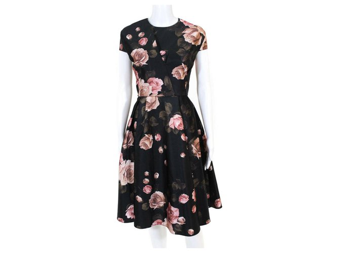rochas pink dress Dress Rochas Pink size 40 IT in Cotton