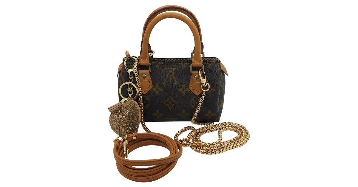 Louis Vuitton Speedy bag - Brown Leather ref.821958 - Joli Closet