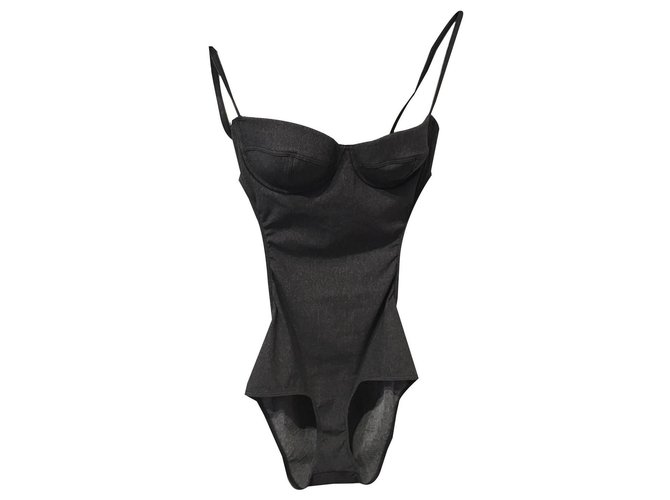 Chanel Maillots de bain Coton Bleu Marine ref.138216 - Joli Closet
