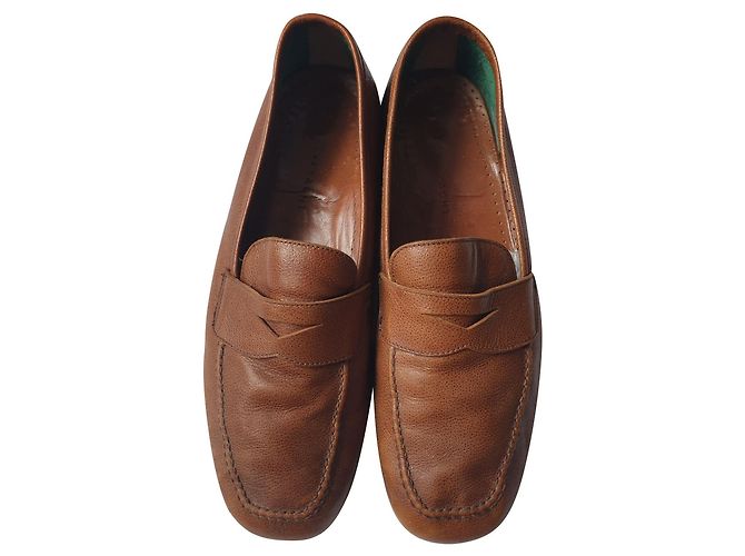 Fratelli Rosseti Rossetti Yacht tan loafers Moccasins Light  display picture 3