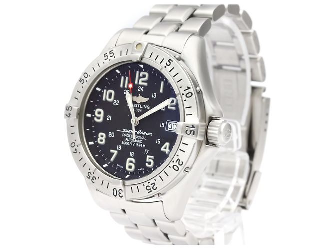 Bracelet Maillon Acier Inoxydable Pour Breitling Superocean Heritage - Largeur 22/20 Mm, Modèle 207A/154A