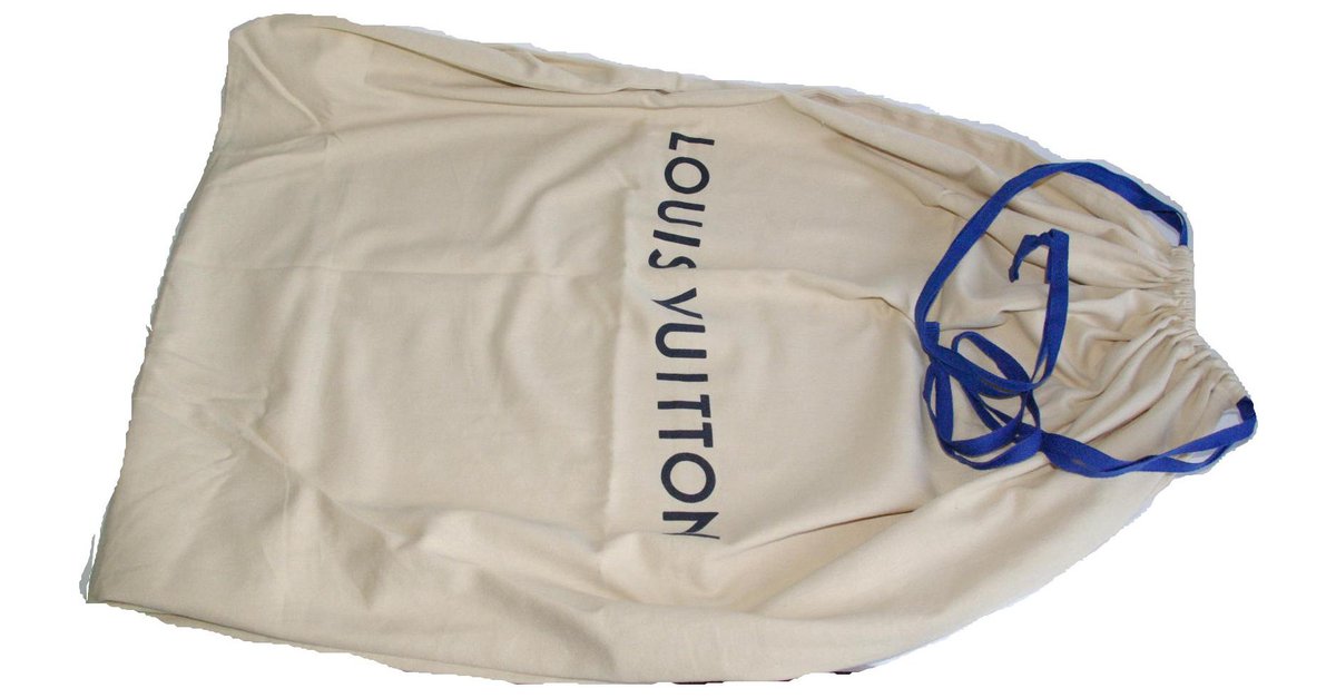 Louis Vuitton dustbag Brown Cotton ref.119644 - Joli Closet