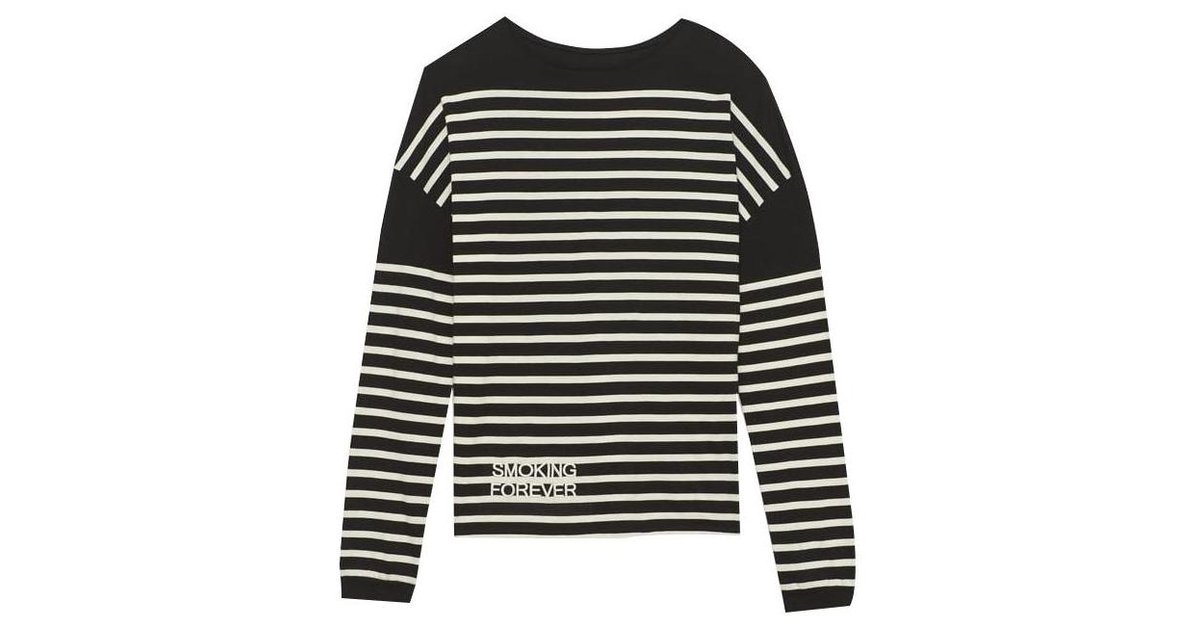 Sailor Saint Laurent Black White Cotton ref.142551 - Joli Closet