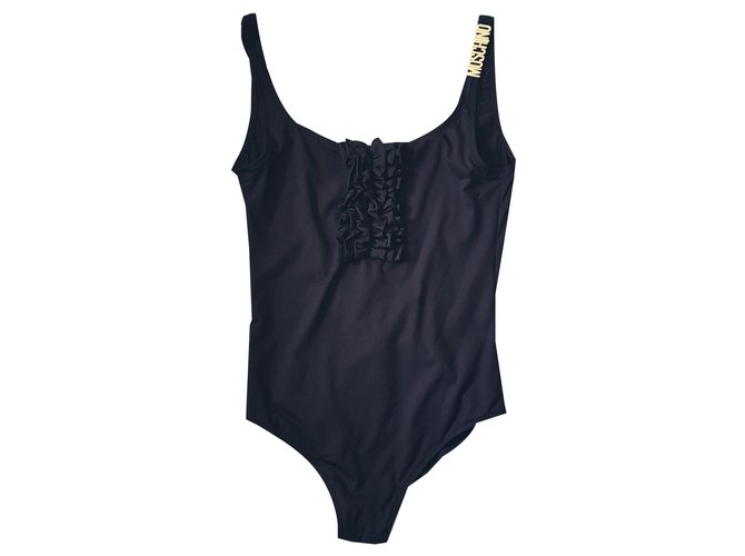 Moschino Trajes de baño Negro Poliamida Joli Closet