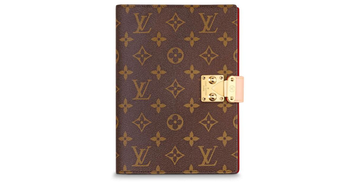 Authentic Louis Vuitton Monogram Panda Agenda Notebook Cover