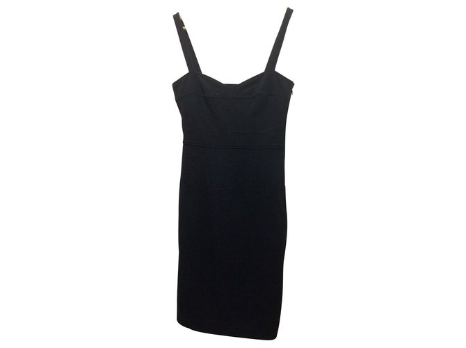 Diane Von Furstenberg DvF Sippery bodycon dress Dark blue Viscose Elastane Polyamide ref.146665 - Joli Closet Diane Von Furstenberg DvF Sippery bodycon dress Dark blue Viscose Elastane Polyamide ref.146665 - Joli Closet