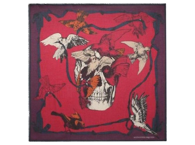 小物 ALEXANDER McQueen scull stall muffler ALEXANDER McQueen scull stall muffler