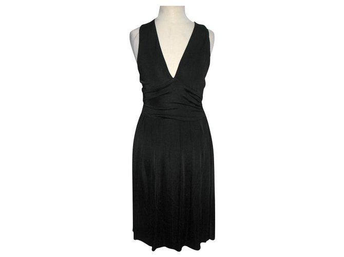 Diane Von Furstenberg Cocktail dress Black Viscose Elastane ref.150583