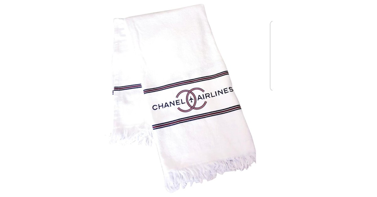 chanel towel beach towel