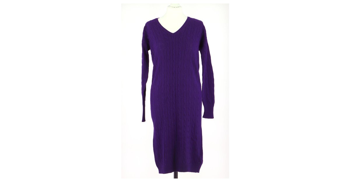 Ralph Lauren robe Purple Viscose ref.154197 - Joli Closet