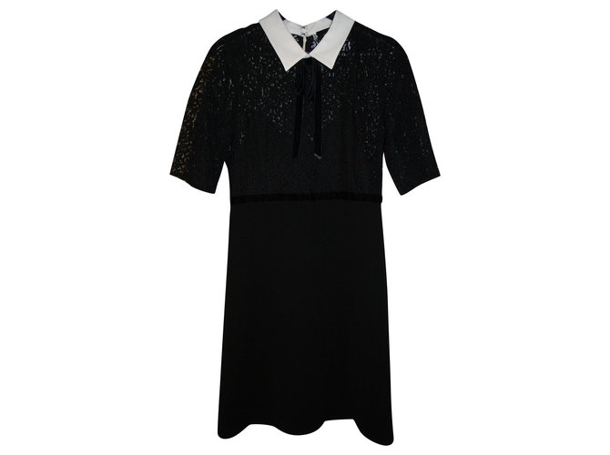 the kooples black lace dress