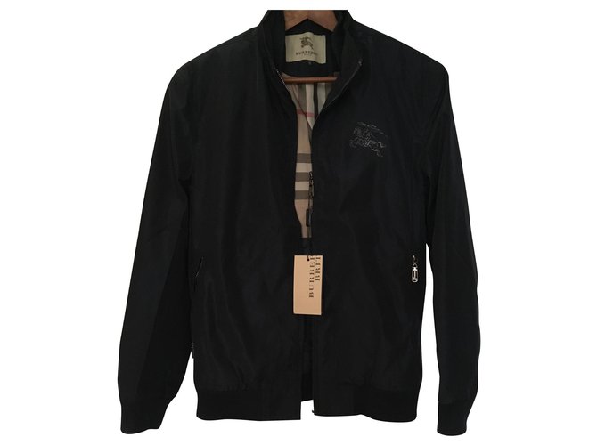 Burberry Blazers Jackets Navy blue Joli Closet