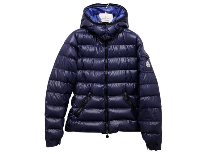 Moncler BADY Real Daunenjacke Blau Polyamid Joli Closet