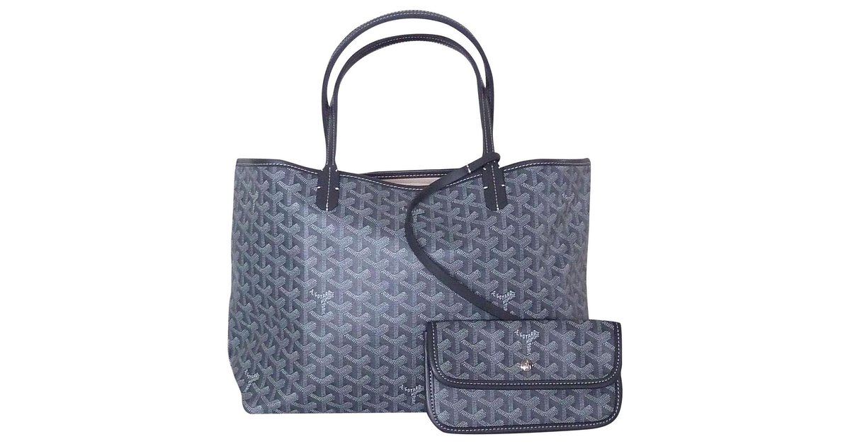 GOYARD SAINT LOUIS PM Grey Cloth ref.159562 - Joli Closet