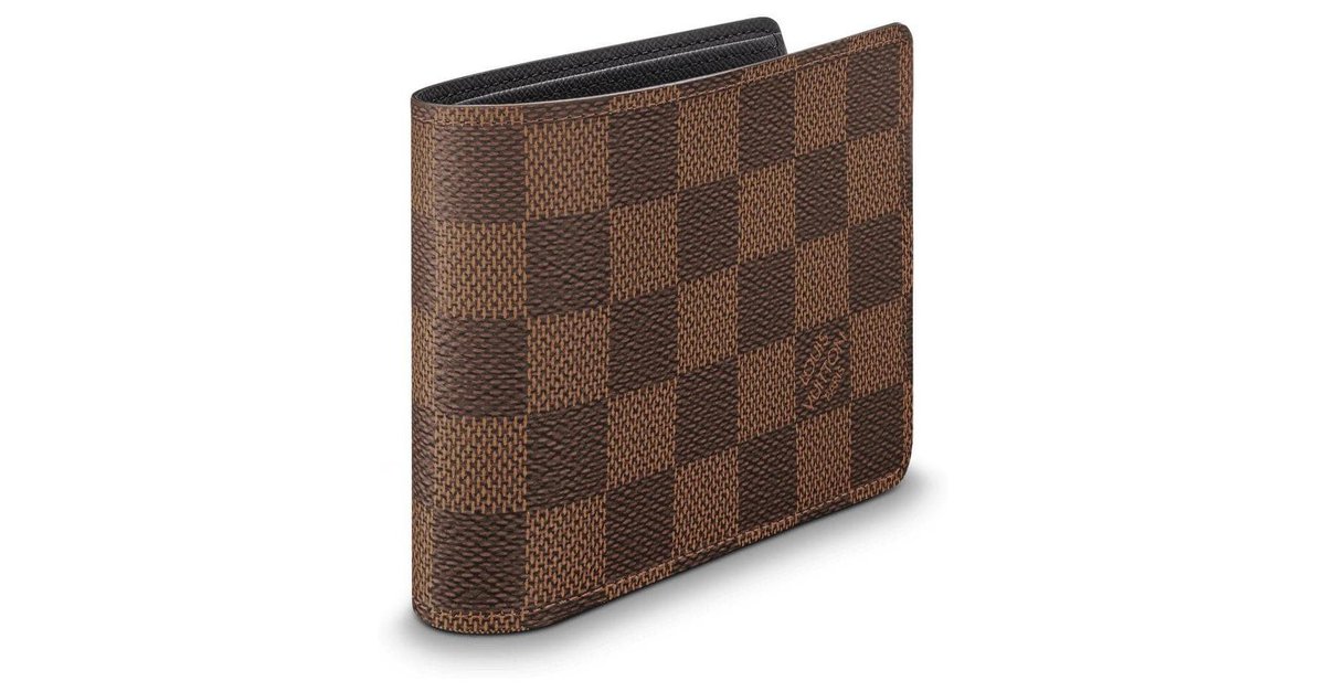 Louis Vuitton mens wallet Brown Leather ref.154413 - Joli Closet