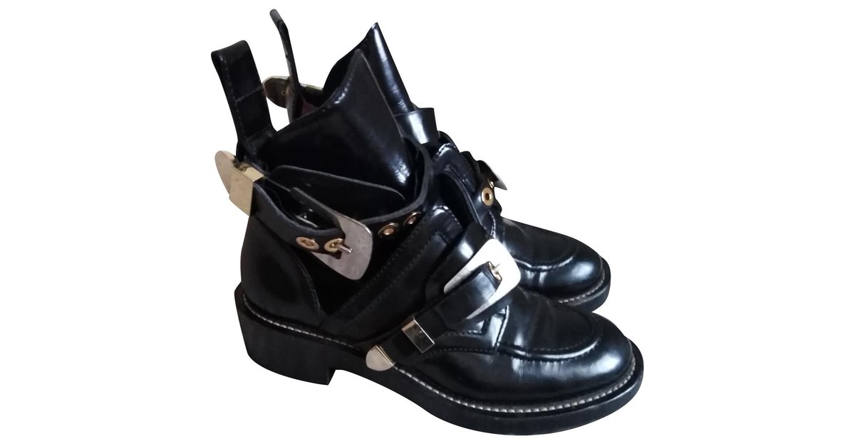 Balenciaga Boots Black ref.167569 - Joli Closet