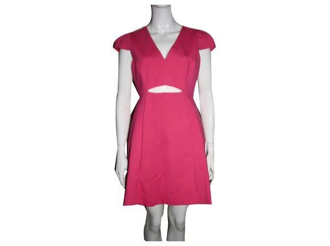 slim fit dress slacks Halston Christa Satin Dress in Mojito main image 1